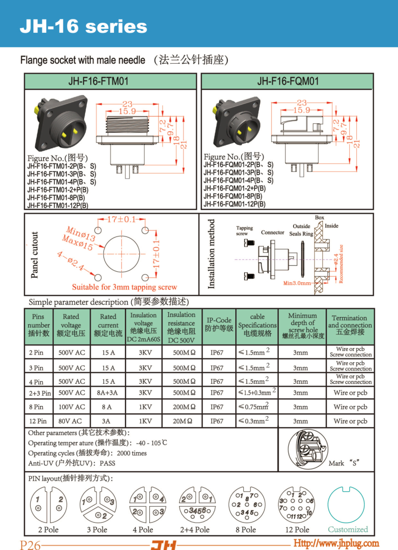 P26-JH-16 series-flange socket with male needle.jpg P26-JH-16 series-flange socket with male needle.jpg